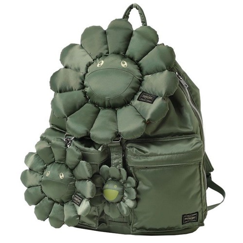 [ Restock ] MURAKAMI TAKASHI x PORTER RUCKSACK [ 381-08544 ] Sage Green - One size