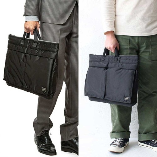 PORTER TANKER 2WAY HELMET BAG [ 622-78332 ] Black - One size