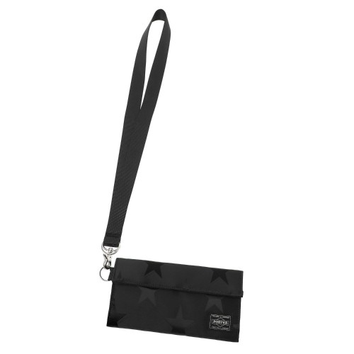 PORTER FLAG 24A/W LONG WALLET [ 867-26872 ] Black - One size