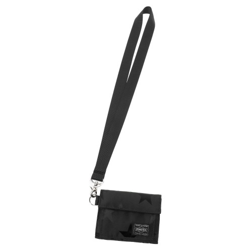 PORTER FLAG 24A/W WALLET [ 867-26873 ] Black - One size