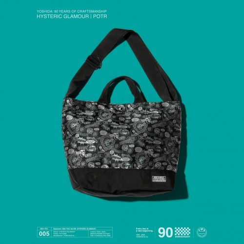 POTR x HYSTERIC GLAMOUR TOTE BAG [ 386-15909 ] Black - One size