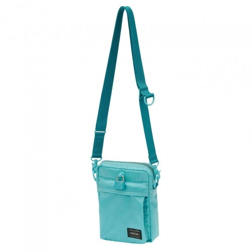 PORTER TURQUOISE VERTICAL SHOULDER BAG [ 381-26862 ]