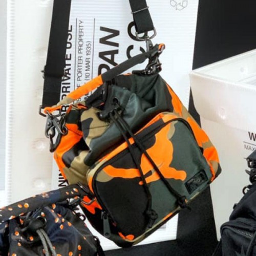 PORTER PS CAMO BALLOONSAC PS CAMO ver. [ 384-18192 ] Woodland Orange - One size